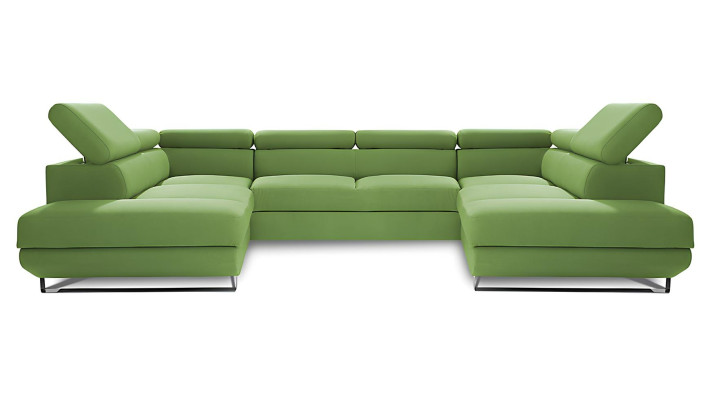 Moderná U-tvarovaná sedacia súprava