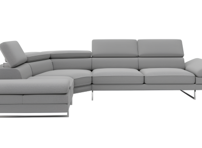 Moderný L-tvarovaný gauč