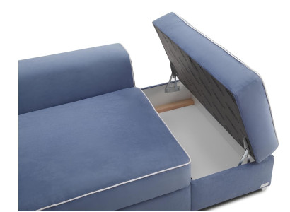 L-tvarovaná rozkladacia sedacia súprava