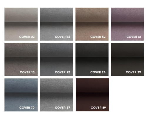 Moderná modrá rohová sedacia súprava