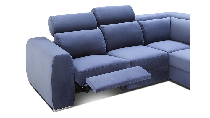 Moderný U-tvarovaný gauč