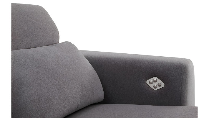 Moderný L-tvarovaný gauč