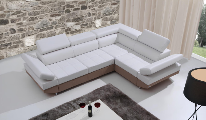 Moderná rohová sedacia súprava s prírodným dizajnom, rohová, súprava, potiahnutá, 100% koža