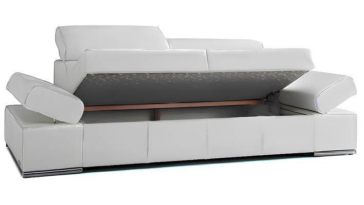 Moderná multifunkčná francúzska posteľ