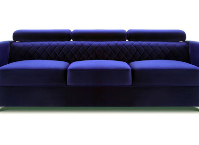 Moderná lavica s lôžkom pre 3 osoby