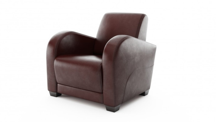 Moderný stôl z 100% talianskej kože do obývacej izby