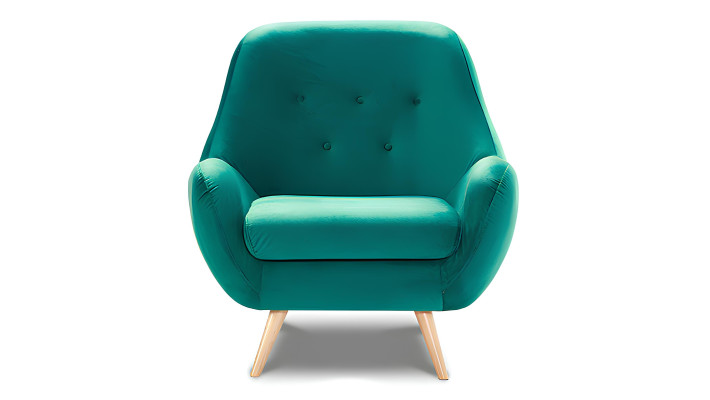 Stôl na relaxáciu a pozeranie televízie, zelený, nový