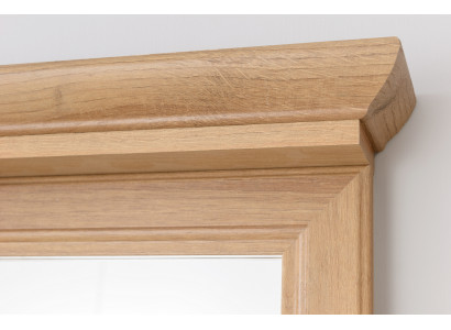 Drevené zrkadlo s rámom 85x76cm