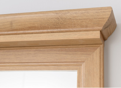 Drevené zrkadlo s rámom 85x76cm