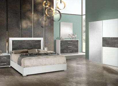 Luxusná Doppio hotelová konštrukcia postele moderný les 160x200cm nová hotelová