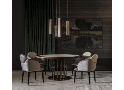 Okrogla talianska baročna miza