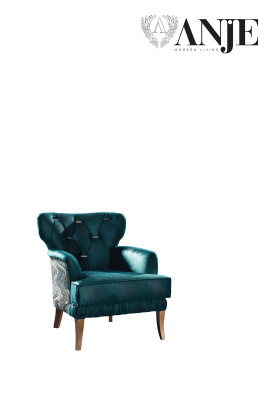 Luxusná pohovka a kreslo z moderného materiálu pre pohodlný priestor