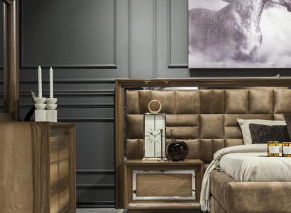 Elegantný nábytkový set do spálne v 6 častiach.