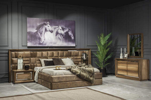 Luxusná nočná skrinka pre modernú spálňu