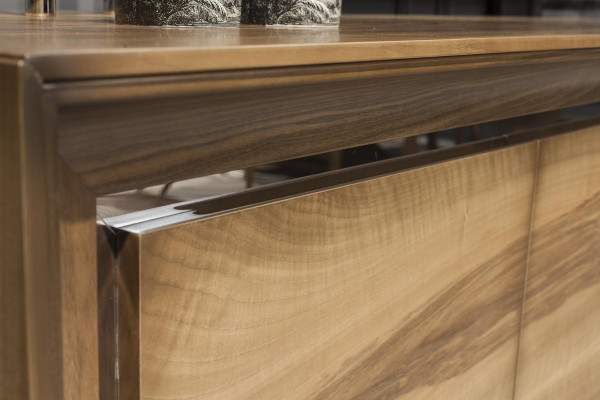 Mobilné nábytkové + zrkadlo hnedej farby s úložným priestorom Jednoduché na použitie Nové