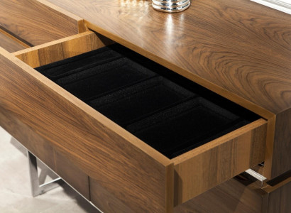 Luxusný spálňový nábytok, nočná skrinka, skriňa, nočná skrinka, zrkadlo v 6 častiach