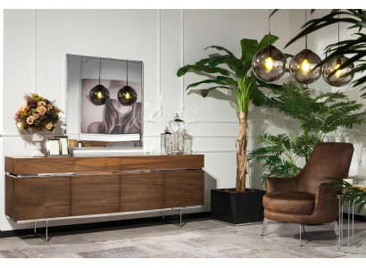 Súprava jedálenského stola so 4 stoličkami, trvalá, zrkadlo