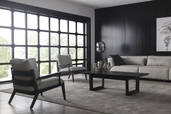 Súprava s 3+1 miestnymi sedadlami, závesné kreslo, nábytok do obývačky, 2 diely, nový