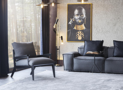 Súprava dvoch kusov Pohovka + Kreslo Pohodlné a mäkké Moderné luxusné nové