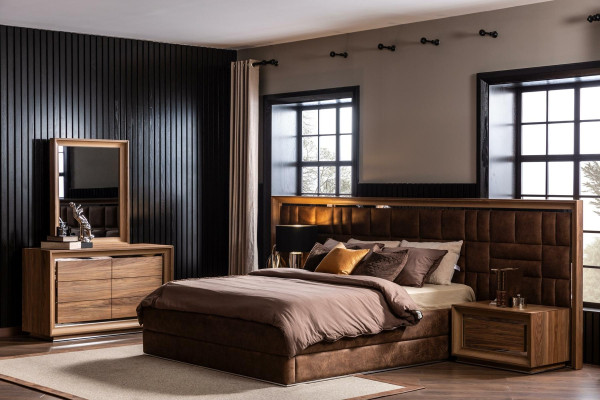 Moderná komoda + zrkadlo s praktickým úložným priestorom