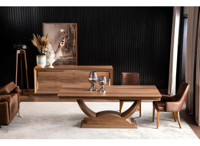 Súprava nábytku do jedálne so stolom a stoličkami