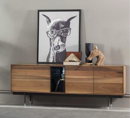 Moderný praktický bufet s novým úložným priestorom