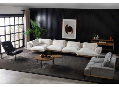 Luxusné kreslo do obývacej izby, pohodlné stoli, klubový nábytok, pohovka