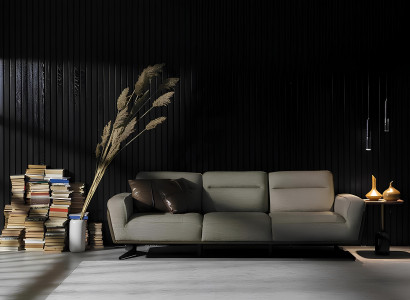 Sedačková súprava 4+1 s nízkym stolíkom, 3 kusy. Mäkká nábytková súprava