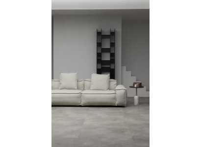 Moderná rohová sedacia súprava v rustikálnom štýle