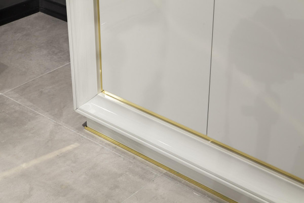 Posteľná súprava Balta zlatá 4 dielna nočné stolíky