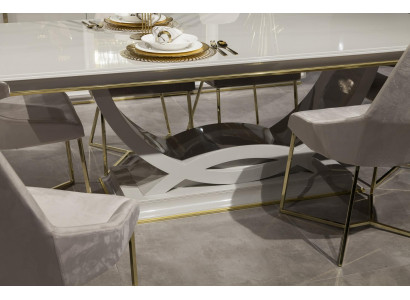 Súprava nábytku do jedálne s 9 dielmi