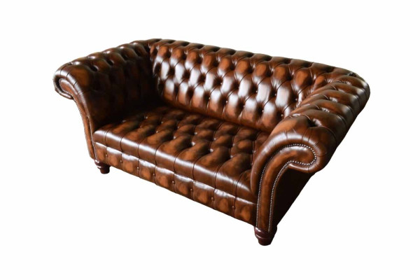 Luxusný Chesterfield dvojmiestny gauč