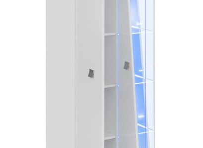 Biela nábytková jednotka Luxo