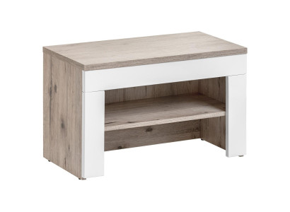 Moderný drevený šatník na topánky