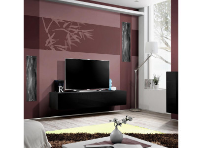 Moderná luxusná drevená televízna skriňa