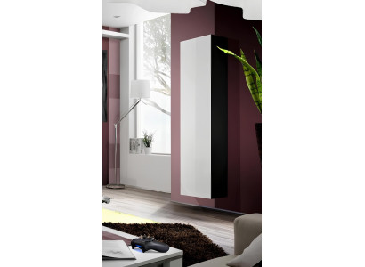 Luxusná nástenná skriňa do obývacej izby s moderným dizajnom