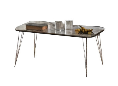 Dizajnerská Chesterfield sivá-zelená sedacia súprava 2x trojsed