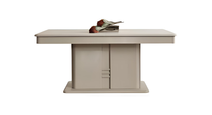 Moderný jedálenský stôl s luxusným dizajnom z nového dreva