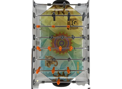 Profesionálne detské stojan z hliníka a šedého MDF