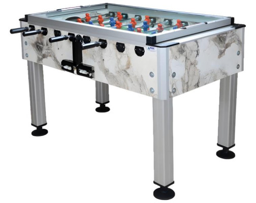 Profesionálna béžová stôl na stolný futbal z hliníka a MDF