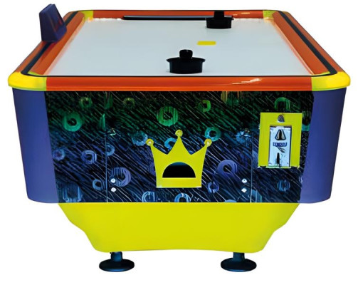 Moderná stôl na vzdušný hokej z viacfarebného plastu a hliníka