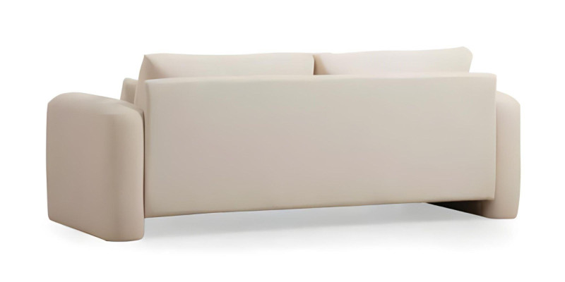 Luxusná biela dizajnová sedacia súprava do obývacej izby 3 kusy