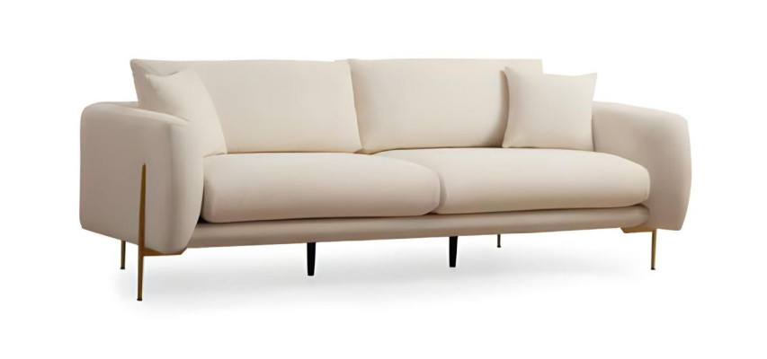 Súprava pohovky do obývacej izby, trojsed, luxusný vankúš