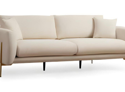 Súprava pohovky do obývacej izby, trojsed, luxusný vankúš