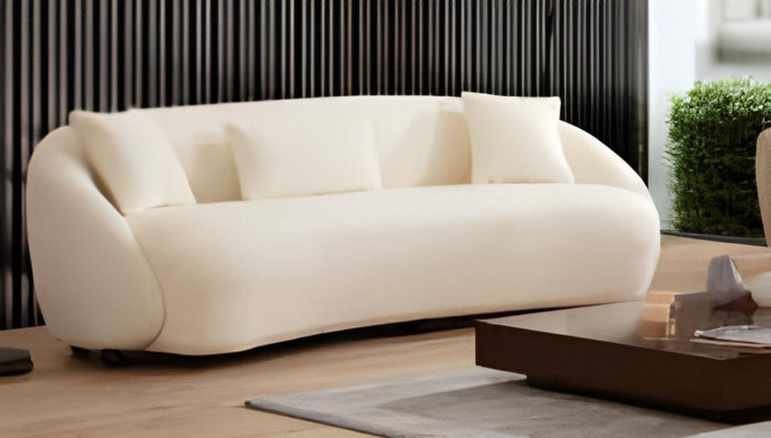 Elegantný obývací súprava 2x 3-miestne pohovky luxusné stoličky 3 kusy