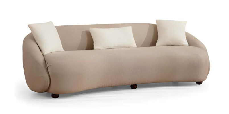 Elegantný obývací súprava 2x 3-miestne pohovky luxusné stoličky 3 kusy