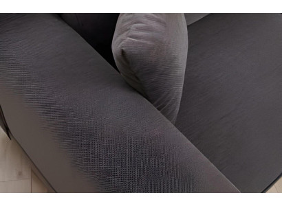 Sivobeli gauč do obývačky, dizajnové kreslo 2x 3 sedadlá