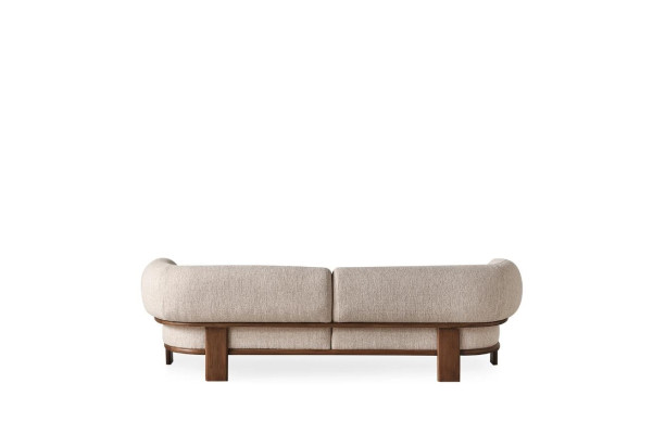 Moderný sivý gauč pre luxusnú dekoráciu obývacej izby