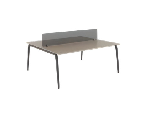 Dvojniki pisarniška miza z predalom