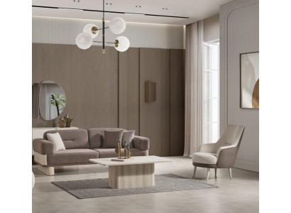 Kompletný luxusný obývací súprava 3+1 pohovka